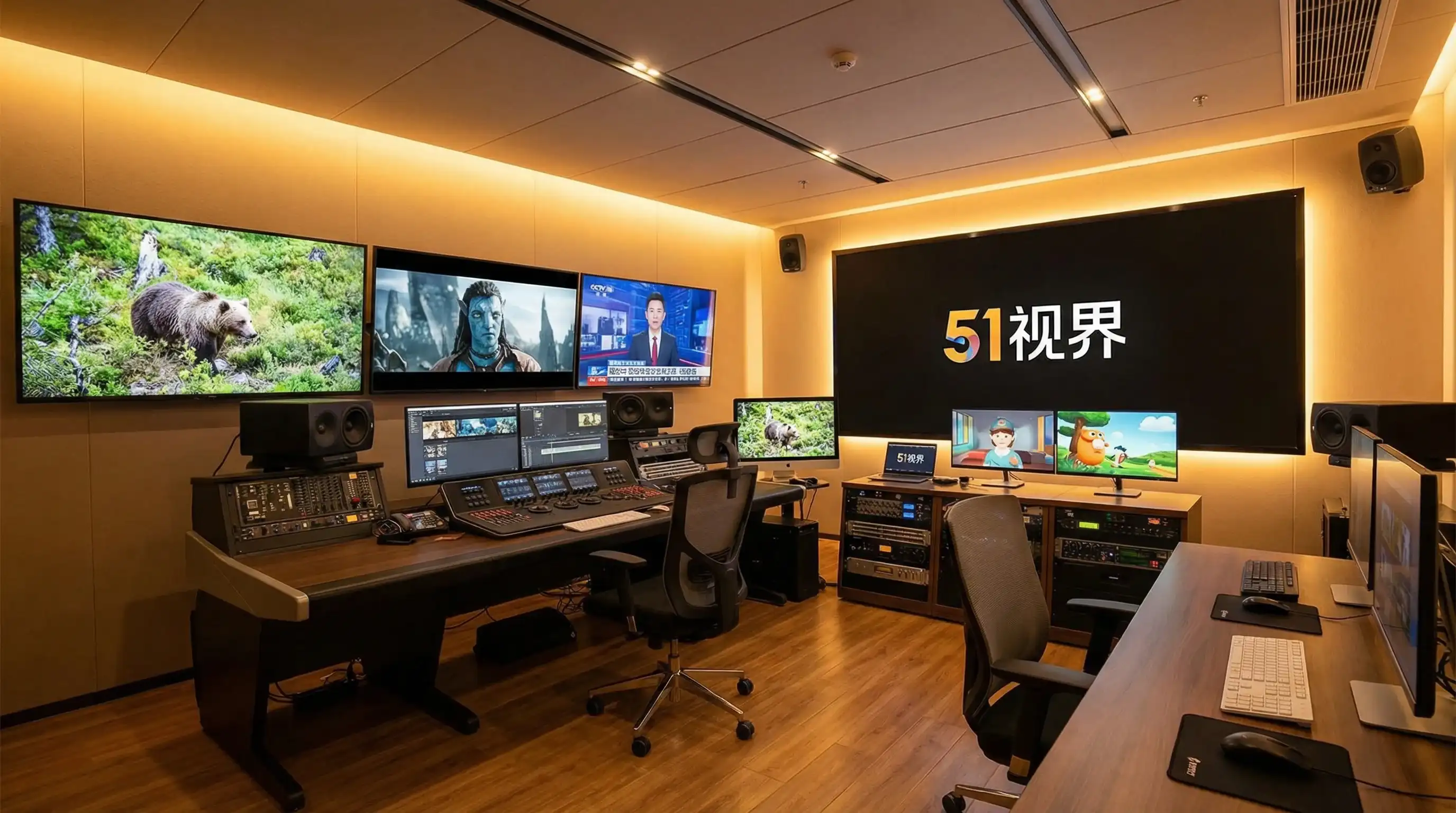 专业视频制作工作室内景 - 51暗网 视频创作